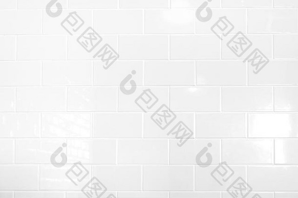 白色陶瓷砖瓷砖墙清洁