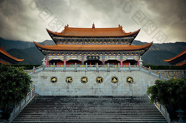 chongsheng修道院达利云南中国