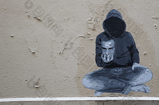 街艺术巴黎