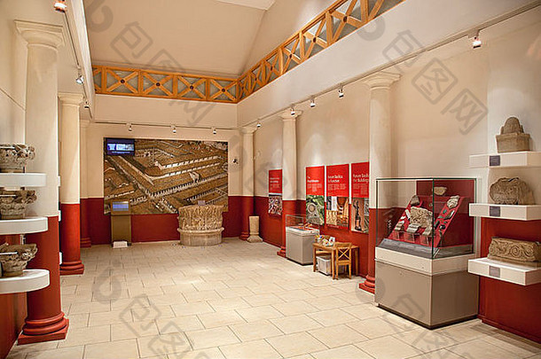 内部罗马锰博物馆赛伦塞斯特英格兰
