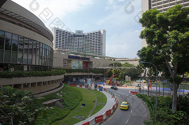 <strong>酒店停车</strong>区域街道新加坡亚洲旅游热情好客目的地放松享受建筑摩天大楼访问设施