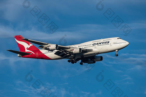 澳洲航空公司<strong>波音</strong>公司最后方法悉尼机场周六8月