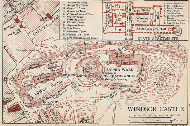 温莎城堡古董地图计划伯克希尔哈撒韦公司