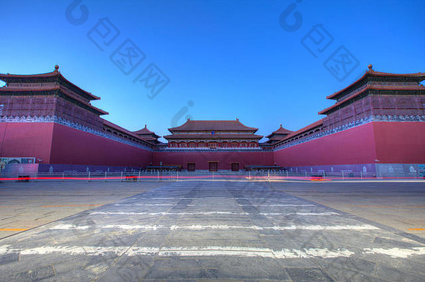 wumen门被禁止的城市北京中国