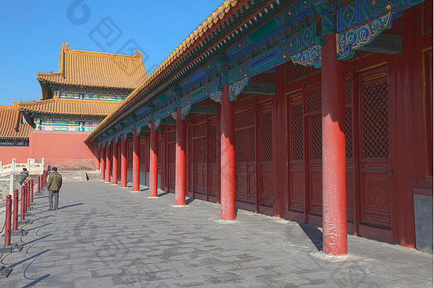 长走廊最高和谐被禁止的城市北京中国