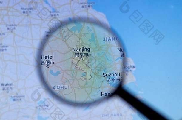 这些洛杉矶加州美国南京城市小镇位置地图关闭说明编辑