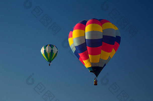 热空气气球西北艺术空<strong>气节</strong>日木材林恩公园奥尔巴尼俄勒冈州
