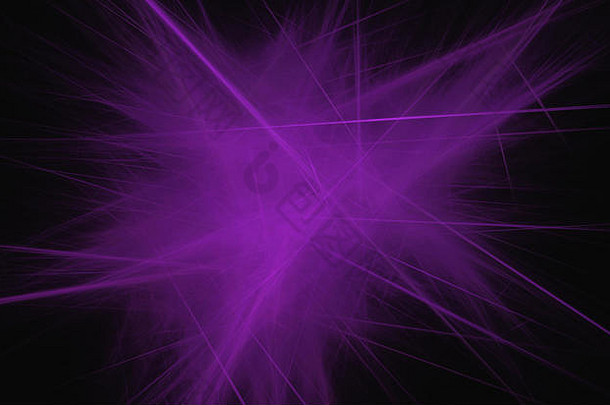 紫色的行黑色的背景幻想分形纹理数字艺术呈现电脑生成的图像