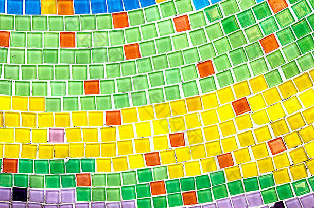 背景瓷砖几何网格室内设计玻璃多维数据集广场风格纹理墙壁纸美丽的浴摘要艺术颜色