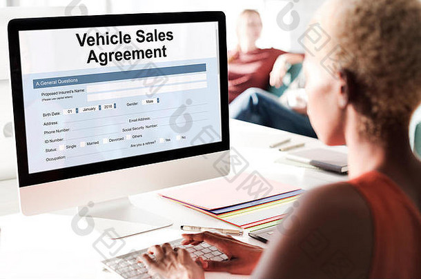车辆销售协议形式概念
