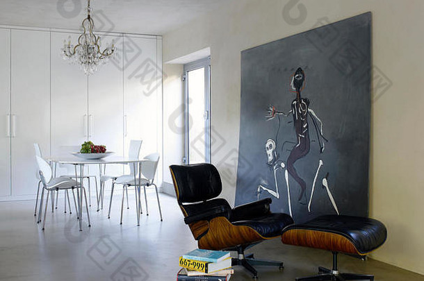 室内当代首页米兰意大利休息室椅子设计埃姆斯
