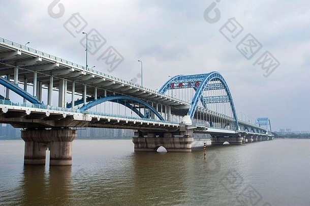 fuxing<strong>桥</strong>钱塘河hanghzou中国标志<strong>桥</strong>读取“复兴大<strong>桥</strong>的传统的中国人