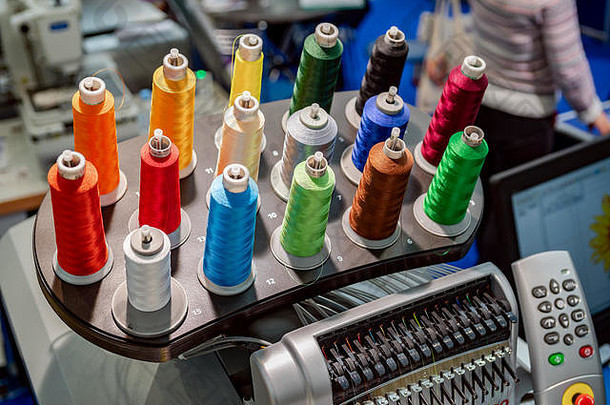 自动工业缝纫机针数字模式现代纺织行业