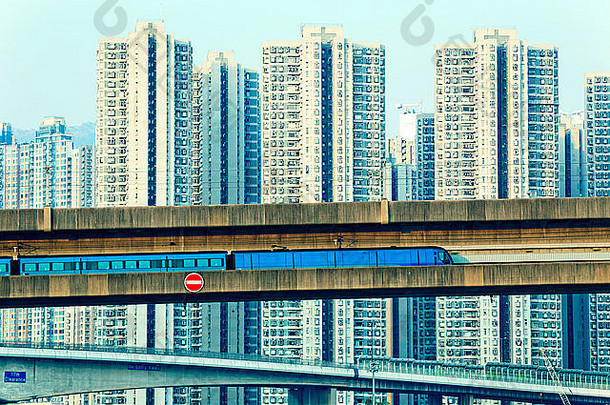 天空火车跟踪系统现代社区在香港香港