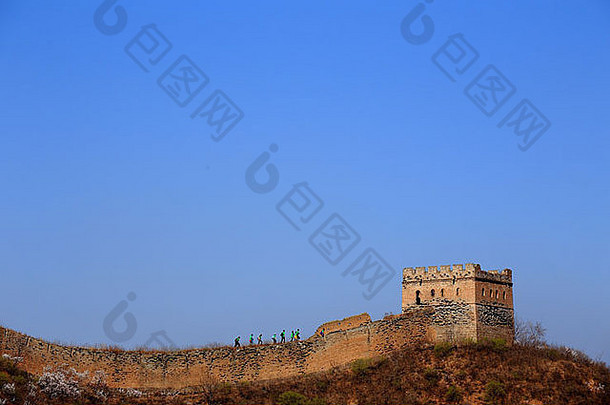 著名的伟大的墙中国