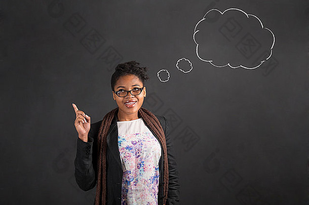 南非洲非洲美国黑色的女人老师学生好的想法回答认为演讲云