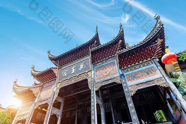 古老的寺庙数百年历史重庆中国