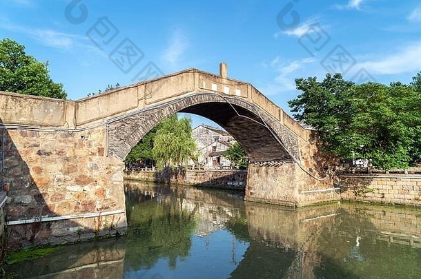 让市民大运河拱桥数百年前无锡中国