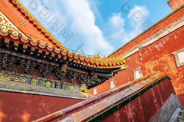 古老的建筑夏天宫北京中国联合国教科文组织世界遗产网站