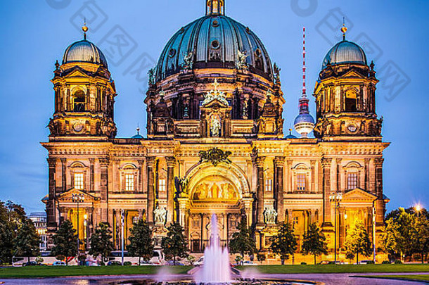 柏林大教堂柏林德国教会的形成日期回来