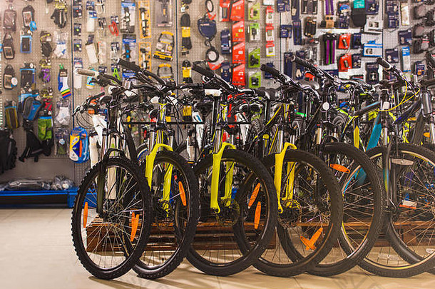 现代自行车销售自行车商店