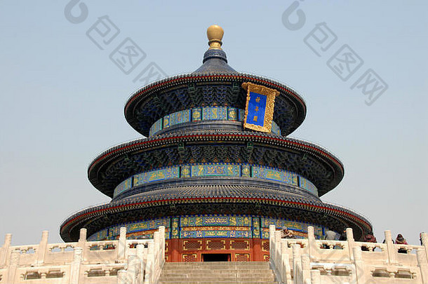 寺庙天堂天坛北京中国田如此意味着坛天堂寺庙大厅祈祷好收成寺庙天堂