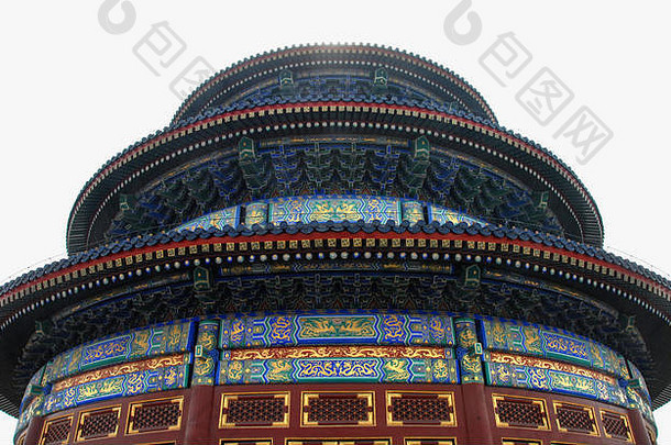 寺庙天堂天坛北京中国田如此意味着坛天堂寺庙大厅祈祷好收成寺庙天堂