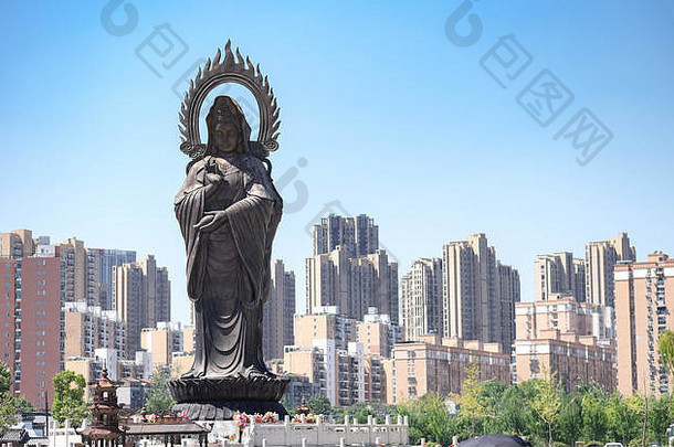 武汉中国9月guiyuan寺庙佛教寺庙位于武汉城市湖北省中国建一年舜