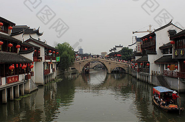 qibao古老的中国人水村上海中国