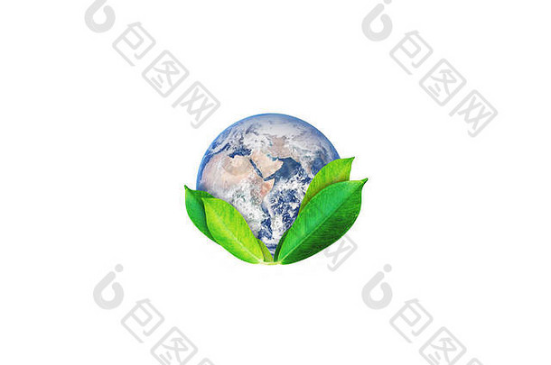 世界地球一天环境摘要标志象征元素图像有家具的美国国家航空航天局