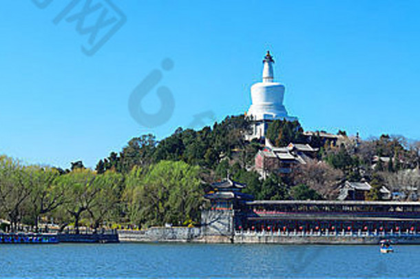 北海公园全景历史体系结构北京