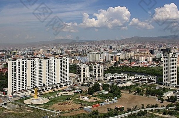 建设建筑资本城市乌兰巴托蒙古