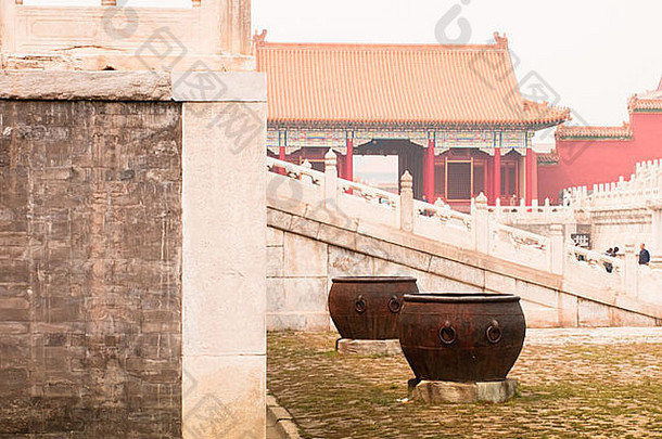 外观屋顶细节被禁止的城市北京帝国宫中国