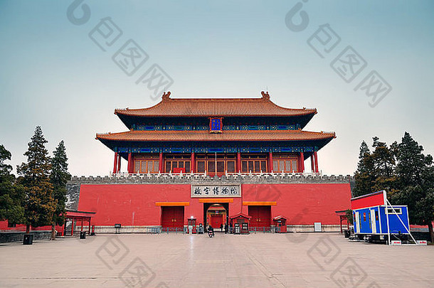古老的历史建筑帝国宫北京中国
