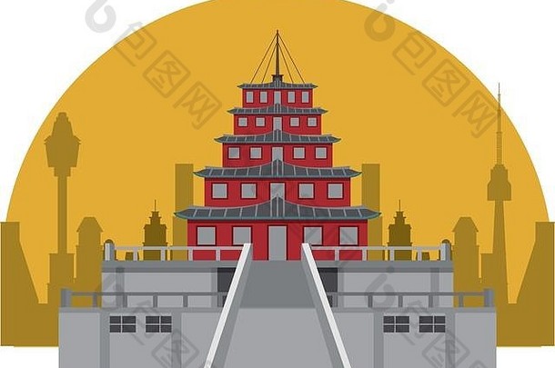 亚洲寺庙建筑