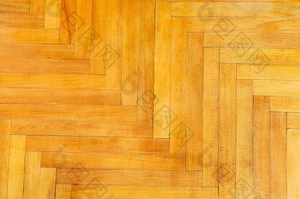 背景漆橡木木木条镶花之地板