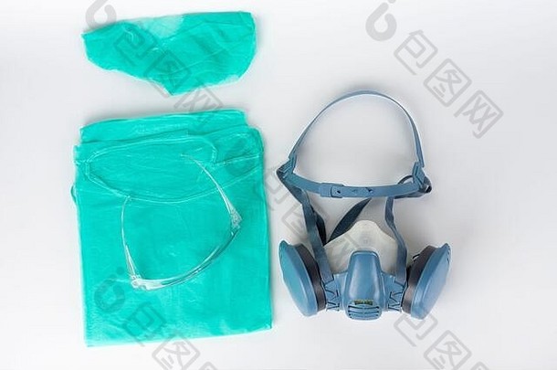 双胞胎过滤器一半脸呼吸器面具塑料保护埃格拉斯保护礼服帽个人保护设备保护病毒