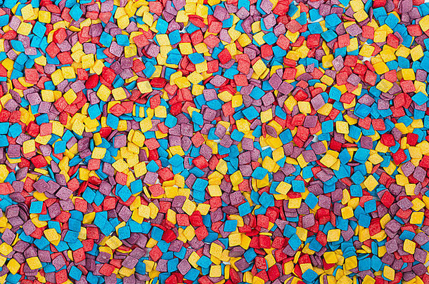 色彩斑斓的糖果装饰背景