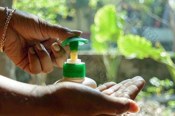 handwash洗手液瓶洗手清洁手健康卫生健康护理医疗身体护理消毒健康的Lifest