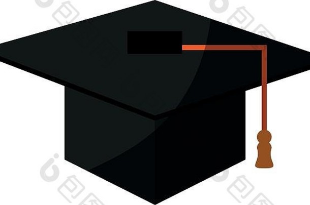 毕业帽图标图像