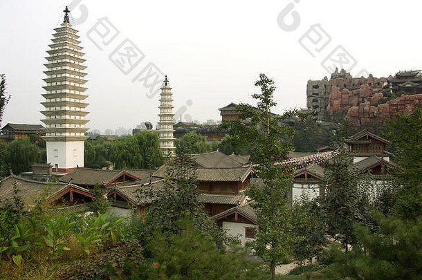 三倍宝塔达利中国人少数民族文化公园北京- - - - - -中国