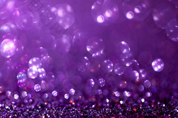 紫色的闪闪发光的魔法背景散焦光免费的集中的地方设计摘要背景