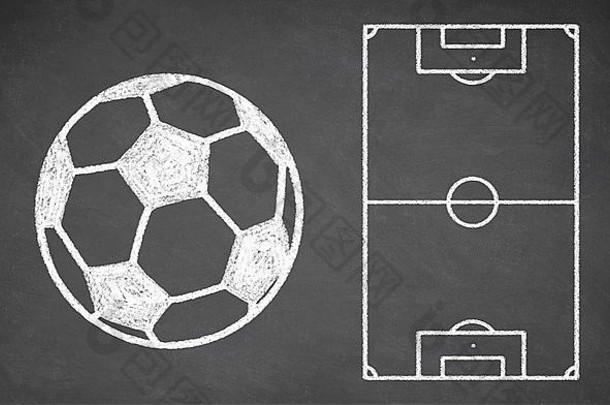 足球球战术计划黑板