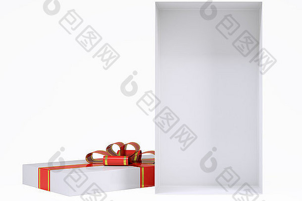 礼物盒子白色