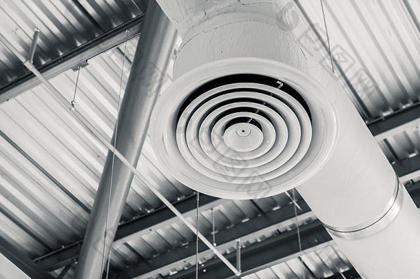行业建筑室内空气管空气条件管天花板空气流工业设计