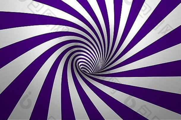 催眠螺旋漩涡使紫色的白色背景