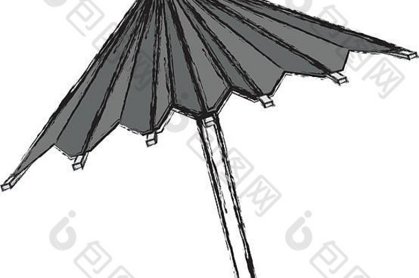 伞鸡尾酒装饰