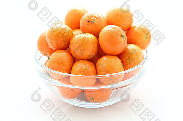 橘子玻璃碗