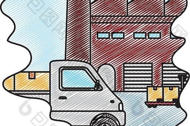 涂鸦平台卡车盒子交付商店