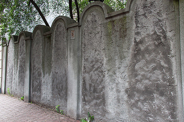 仍然是围墙部分犹太人贫民窟克拉科夫